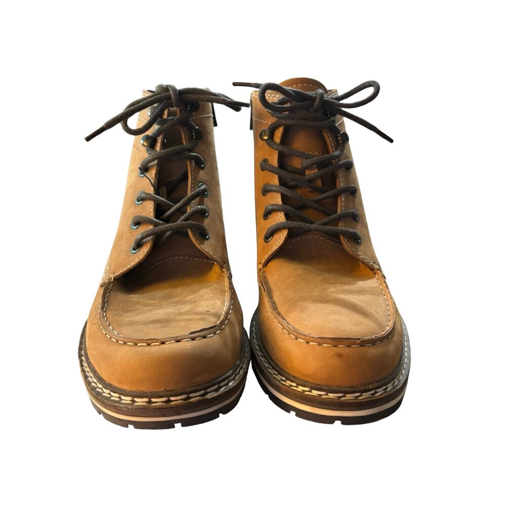 Buckle Outpost Makers NWOT Men's Holden Boot Size 9.5 Brown Lace Up Western